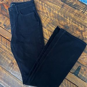 WHBM Black Skinny Flares